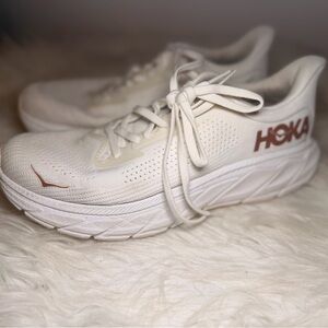 Hoka Women's White Athletic Shoes